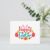 Happy Easter Briefkaart (Staand voorkant)
