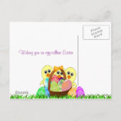 Happy Easter Briefkaart (Achterkant)