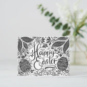 Happy Easter Briefkaart (Staand voorkant)