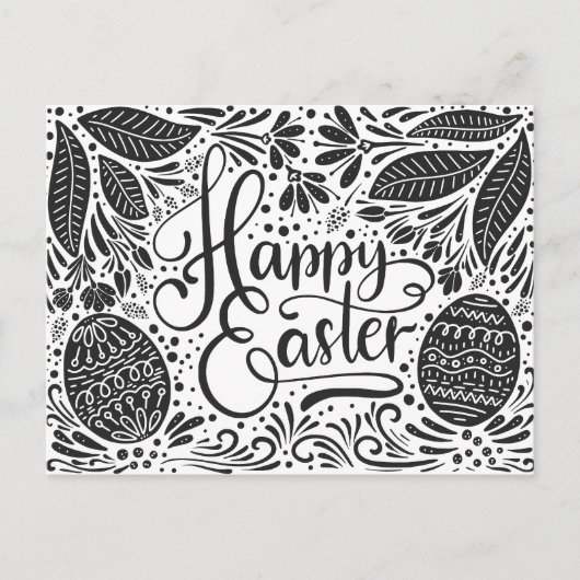 Happy Easter Briefkaart (Voorkant)