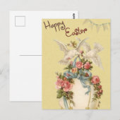Happy Easter Briefkaart (Voorkant / Achterkant)