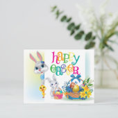 Happy Easter Briefkaart (Staand voorkant)