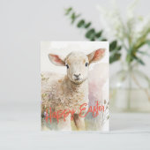 Happy Easter Briefkaart (Staand voorkant)