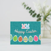 Happy Easter Briefkaart (Staand voorkant)