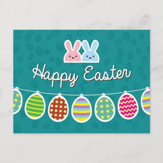 Happy Easter Briefkaart (Voorkant)