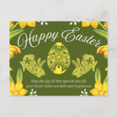 Happy Easter Briefkaart (Voorkant)