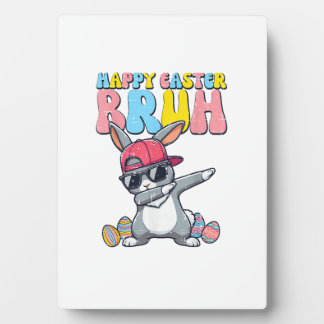 Happy Easter Bruh Bunny Dab Rabbit Dance Boys Kids Fotoplaat