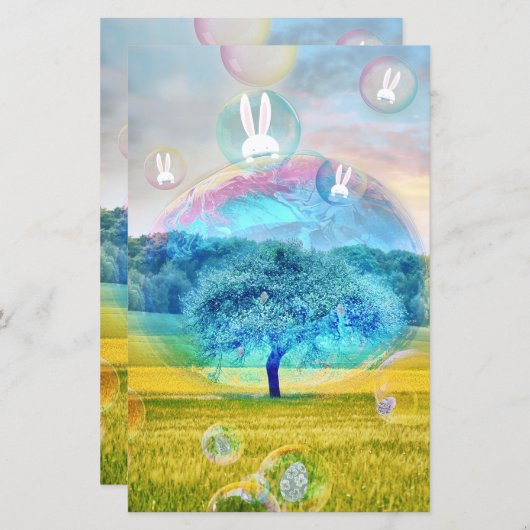 Happy Easter Bunny (Voorkant / Achterkant)