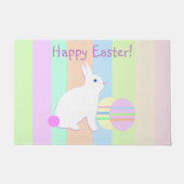 Happy Easter Bunny and Eggs Deurmat (Voorkant)