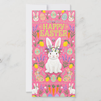Happy Easter Bunny Card Feestdagenkaart