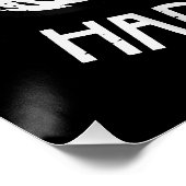 Happy Easter Bunny Chicken Niet weer Funny Mannen  Perfect Poster (Hoek)