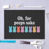 Happy Easter Bunny Christelijk Religieus Carnaval Tissuepapier (Craft)