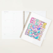 Happy Easter Bunny Coquette Bow Preppy Easter Day  (Devant avec enveloppe)