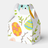 Happy Easter Bunny Eggs, Spring Pattern Gift Bedankdoosjes (Achterkant)