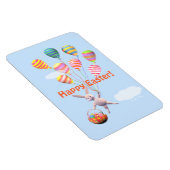 Happy Easter Bunny en Balloons Magneet (Rechterzijde)