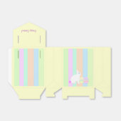 Happy Easter Bunny en Eggs Bedankdoosjes (Uitgevouwen)