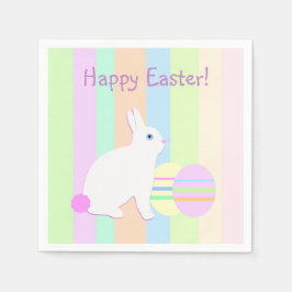 Happy Easter Bunny en Eggs Servetten