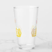 Happy Easter Bunny Glass Glas (Links)