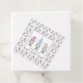 Happy Easter Bunny Gnomes Bedankjes Labels (In situ)