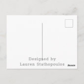 Happy Easter Bunny Gnomes Briefkaart (Achterkant)