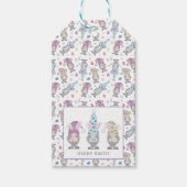 Happy Easter Bunny Gnomes Cadeaulabel (Voorkant)