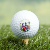 Happy easter Bunny Golfballen (Insitu Shirt)