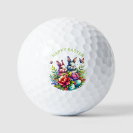 Happy easter Bunny Golfballen
