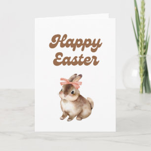 Happy Easter Bunny Greeting Card Kaart