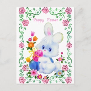 Happy Easter Bunny Holiday briefkaart