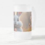 Happy Easter Bunny in the Magic of Spring Matglas Bierpul (Voorkant rechts)