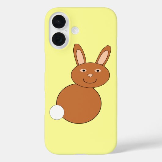 Happy Easter Bunny iPhone Case (Achterkant)