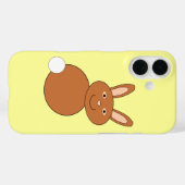 Happy Easter Bunny iPhone Case (Achterkant (horizontaal))