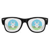 Happy Easter Bunny Kinder Zonnebril (Voorkant)