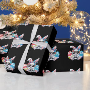 Happy Easter Bunny Konijn Gaming Gamer Games Cadeaupapier