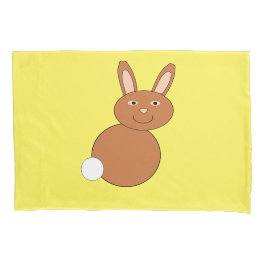 Happy Easter Bunny Kussensloop (Voorkant)