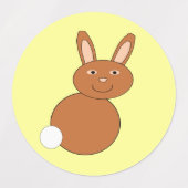 Happy Easter Bunny Labels (Design 2)