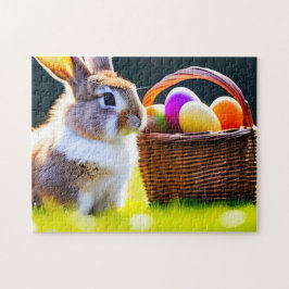 Happy Easter Bunny Legpuzzel