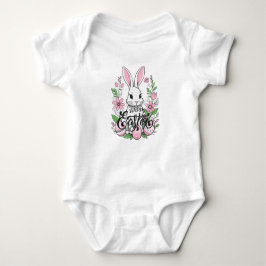 Happy Easter Bunny (lichtroze) Romper