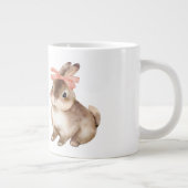 Happy Easter Bunny Mug Extra Grote Beker (Rechts)