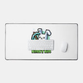 Happy Easter Bunny Pixel Game Gaming Gamer Boys Ki (Clavier et souris)