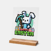 Happy Easter Bunny Pixel Game Gaming Gamer Boys Ki (Angle)