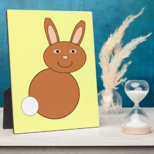 Happy Easter Bunny Plaque Fotoplaat