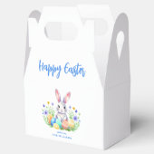 Happy Easter Bunny Rabbit Bedankdoosjes (Geopend)