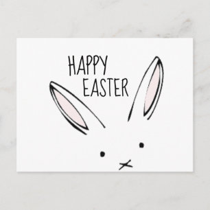 Happy Easter Bunny Rabbit Briefkaart