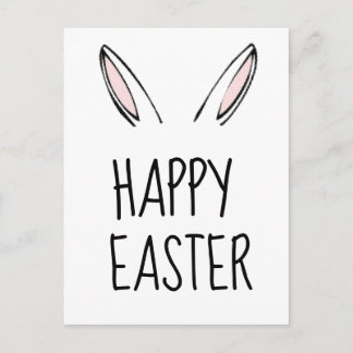 Happy Easter Bunny Rabbit Briefkaart