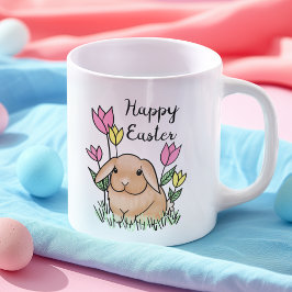 Happy Easter Bunny Schattige Spring Koffiemok