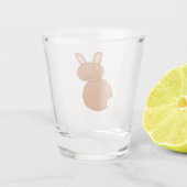 Happy Easter Bunny Shot Glas (Achterkant)