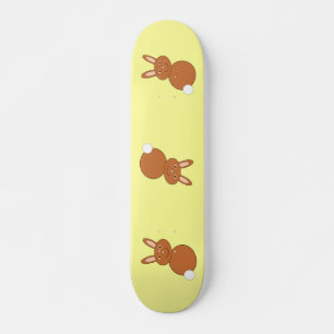 Happy Easter Bunny Skateboard