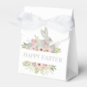 Happy Easter Bunny Spring Waterverf Bedankdoosjes (Voorkant Zijde)