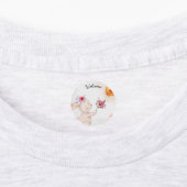 Happy Easter- bunny with butterfly Labels (Aangebracht)